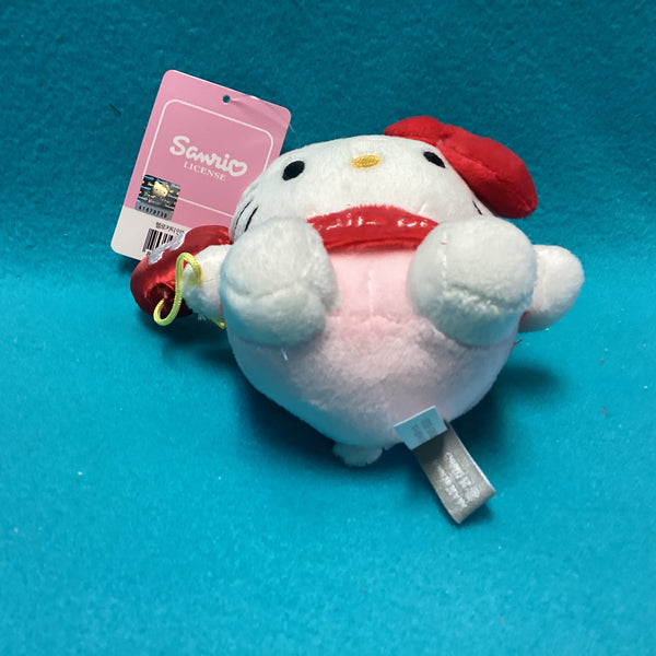 strapless open back dress Hello Kitty Red Dress 6