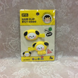 Kpop - BTS BT21 Hairclips - Chimmy