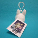 Totoro Plush - White Backpack Clip