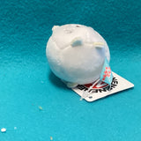 Mini White Bear Plush Keychain 2"