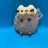 Pusheen - chocolate-dipped cookie 6"