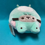 Pusheen Plush -  9.5" Standing Frog