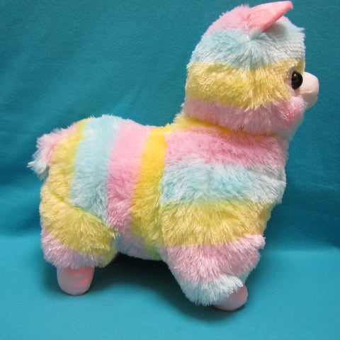 Alpaca Rainbow 20" plush