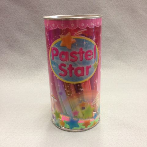 Pastel Star Paper Tube (large)